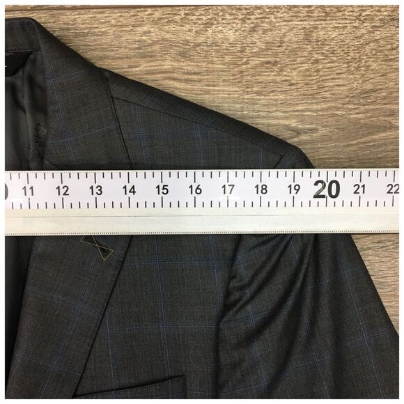 New Jos A Bank Mens Blazer Sport Coat 2 Button Casual Jacket Size 42L‎ Wool Suit - Picture 8 of 14